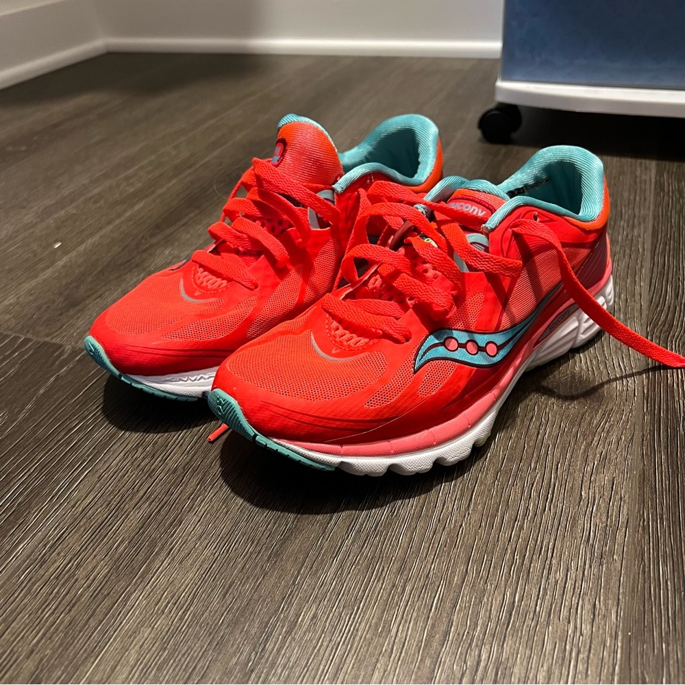 Orange Saucony